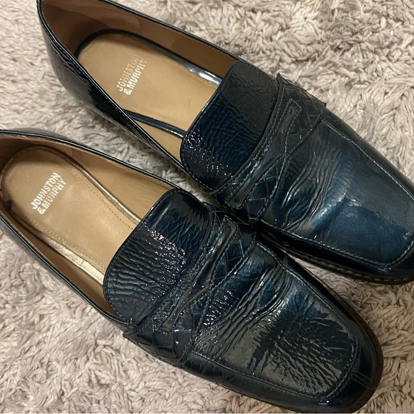 Johnston & Murphy Blue Loafers - Picture 1 of 4